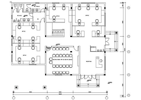 Office Layout Plan In Autocad D Drawing Cad File Dwg File Cadbull Images