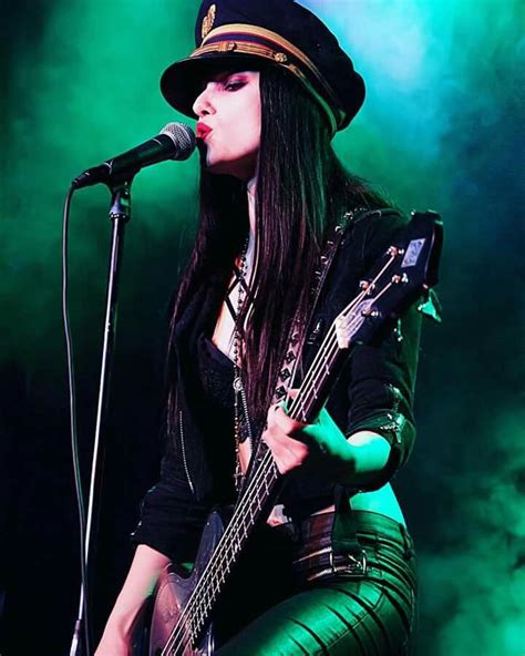Vigil Of War Bass Guitarist Amy Lee Look Alike