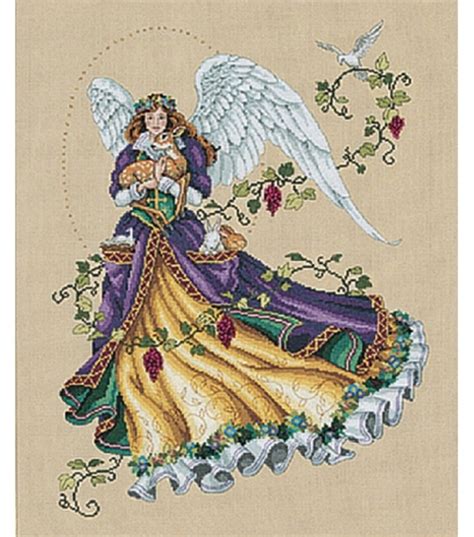 For all the latest info, pattern news, competitions & special offers follow me on. Dimensions Gold Collection " Innocent Guardian"_Counted ...