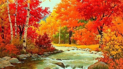 Fall, colors, wallpaper, backgrounds, wallpaper, cave name : Autumn Anime Scenery Wallpapers - Wallpaper Cave