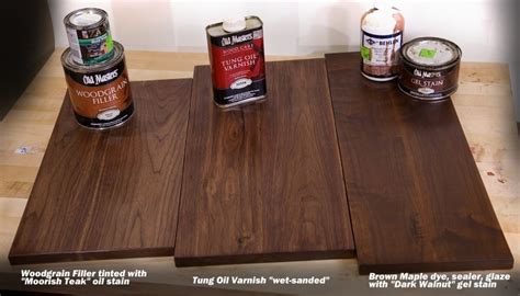 Googled black walnut stain on pine? 3 Tricks for a Beautiful Walnut Wood Finish - Woodworkers ...