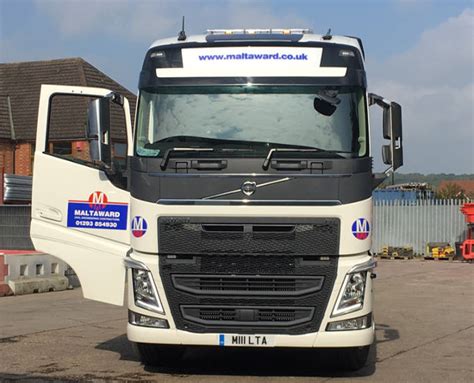 Maltaward Accept Delivery Of A New Volvo Fh500 Artic Lorry Maltaward