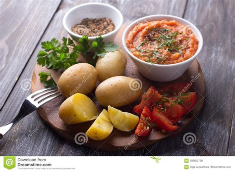 There's no pain or itchiness where the peeling is, just numbness at the tips of my fingers. Young Potatoes Boiled In A Peel With Zucchini Caviar ...