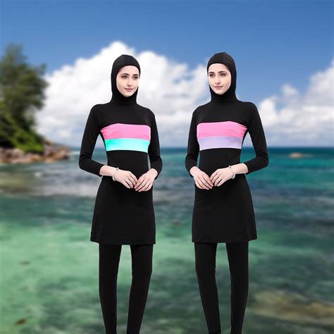 Arena swim, líder mundial en productos de alto desempeño para natación. Women Muslim Swimsuit Ladies Islamic Swim Wear Hijab ...