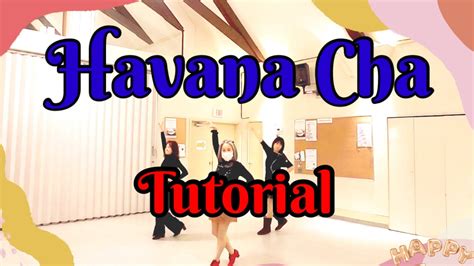 Havana Cha Beginner Level Line Dance Tutorial Youtube