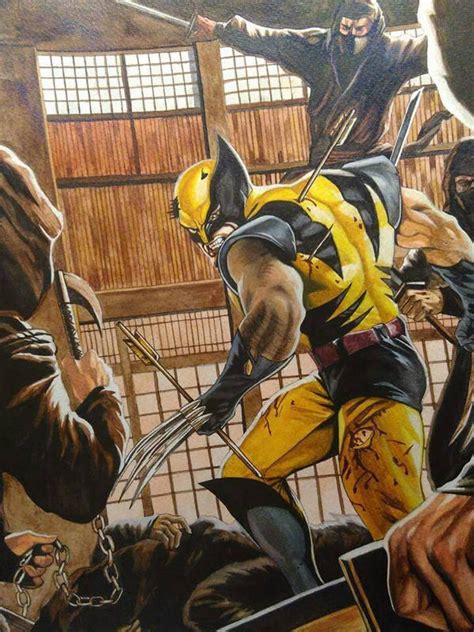 Wolverine Vs Ninjasby Sabmarin Art By Sabmarin On Deviantart