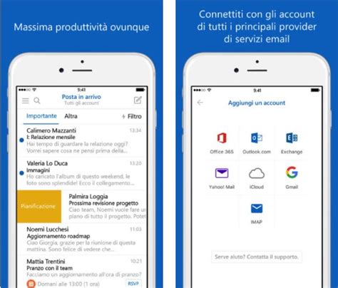 Nuovo Aggiornamento Per Microsoft Outlook Iphone Italia
