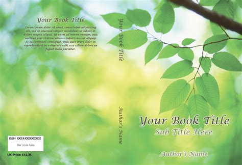 Free Printable Book Cover Templates