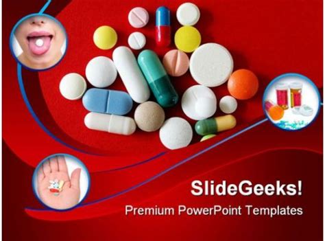 Pills Collage Health Powerpoint Templates And Powerpoint