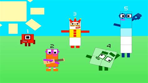 Numberblocks Band Retro 1 5 Learn To Count Youtube Cialviap