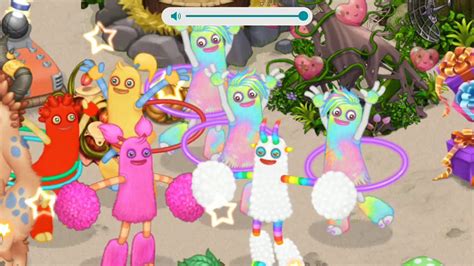 My Singing Monsters Pom Pom And Hoola In Air Island Youtube