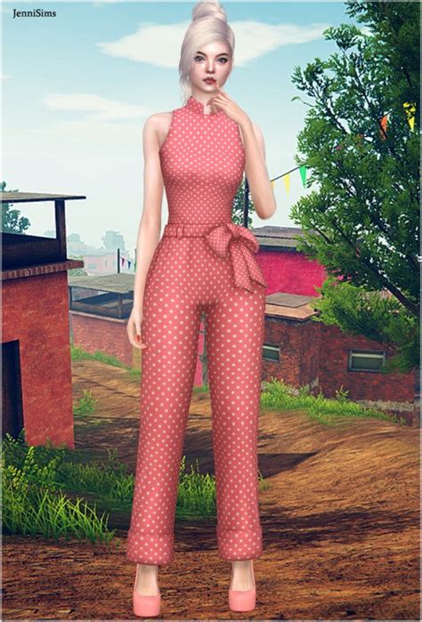 Top Sims4 Downloads Jumpsuit Zigzag Sims 4 Update Max