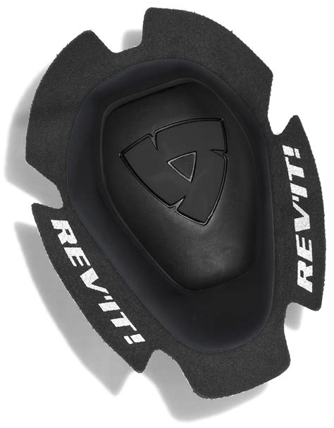 Revit Slider Type A Zwart Knie Sliders Voor Motorfietsbroeken Rad