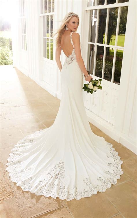 Using wedding gown design tools make things easy. Sheath Wedding Dress | Martina Liana Wedding Dresses