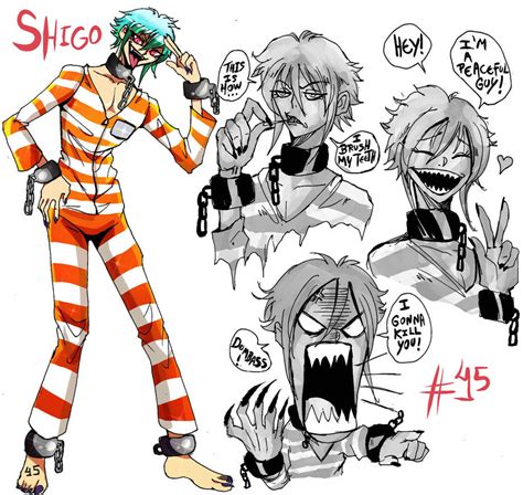 Inmate 45 Shigo Nanbaka Oc By Thewickedwordsmith On Deviantart