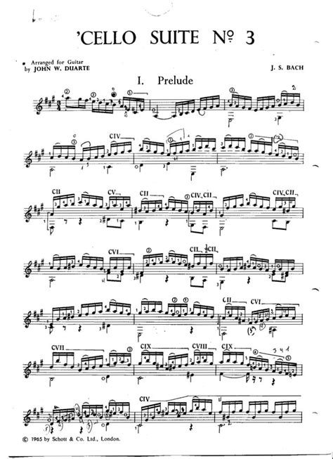 Js Bach Cello Suite No 3