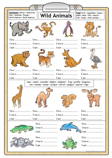30 Animal Classification Worksheet Pdf | Education Template