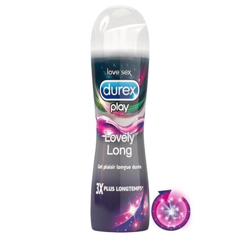 Durex Play Lovely Long Gel Lubrifiant Longue Durée Achat Vente