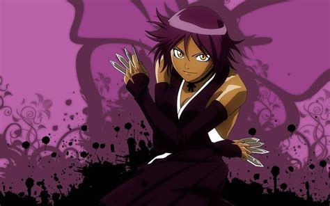 Hot Pictures Of Yoruichi Shihouin From The Bleach Anime Which Are