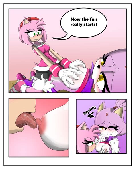 Rule 34 Amy Rose Blaze The Cat Breast Hold Breast Suck Breasts