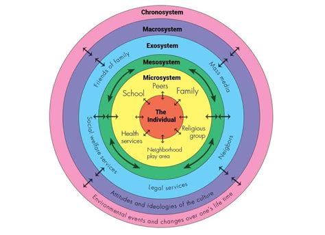 Bronfenbrenner S Model Of Social Ecology Is A Visual Representation C B
