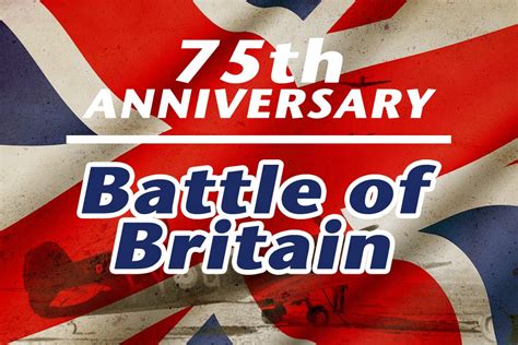The 75th Anniversary Of The Battle Of Britain War Years Music