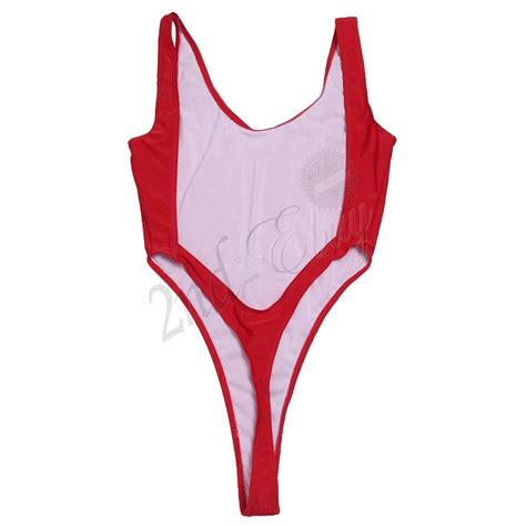 women s one piece swimsuit bikini swimwear monokini yoga leotard thong bodysuit ebay