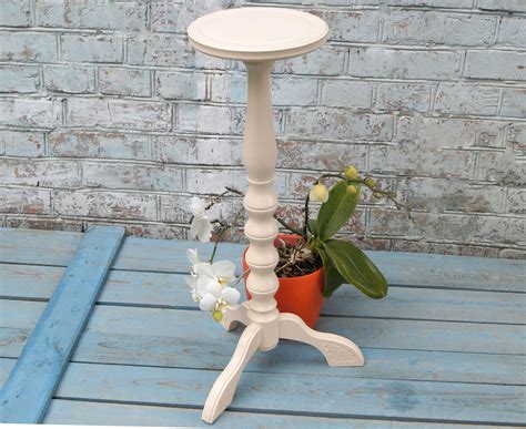 Large Wood Plant Stand Indoor Tall Pedestal Planter Stand Mid Etsy