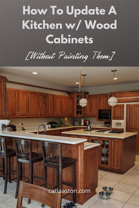 How To Update Wooden Kitchen Cabinets Things In The Kitchen