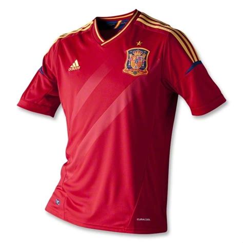 Football logo with house flag. Spain 2011-13 Home Jersey | Jersey, Football jerseys, Football