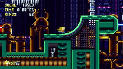 Sonic Mania Plus Metallic Madness Zone Act 2 Super Ray 1080 Hd