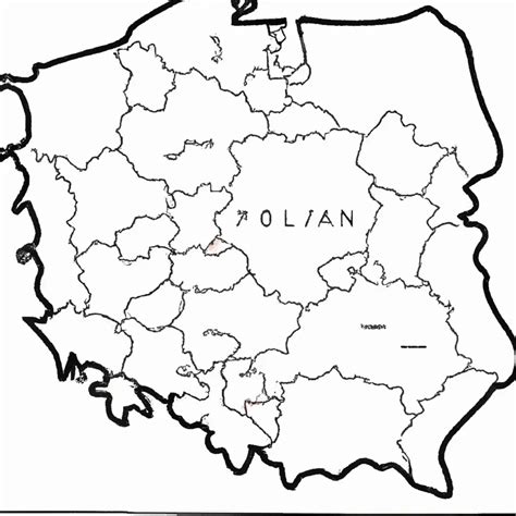 Mapa Da Polônia Desenhos Para Imprimir E Colorir Atividades