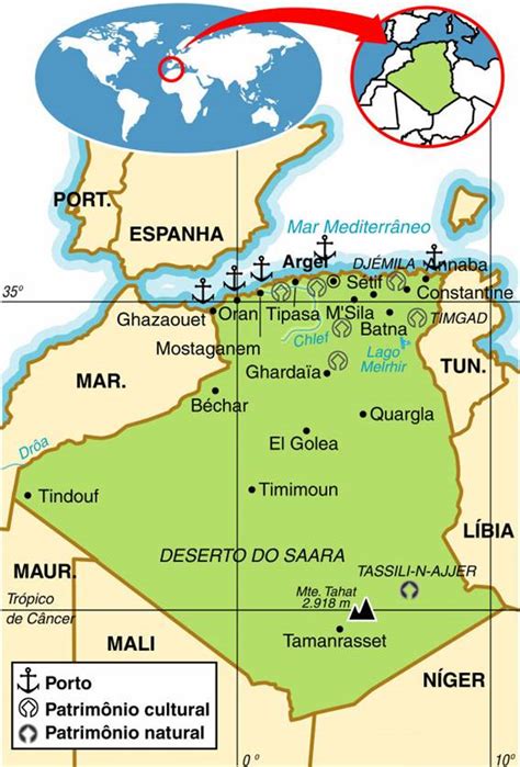 Argélia Geografia E História Da Argélia E Argel A Capital Argelina