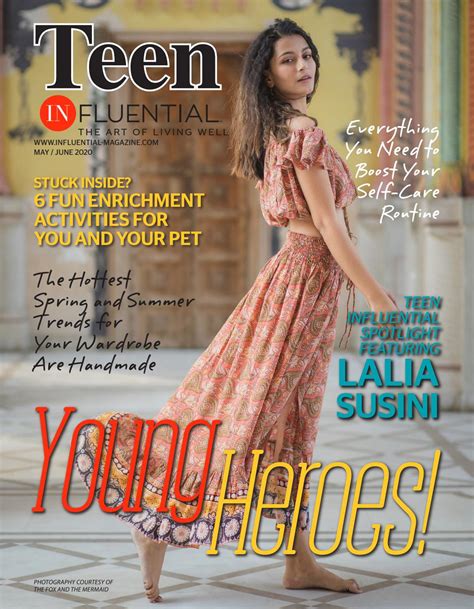 May June 2020 Teen Influential Magazine By Influential Magazine