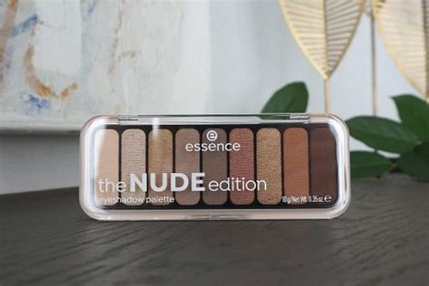 Essence The Nude Edition Eyeshadow Palette Review Verdraaid Mooi