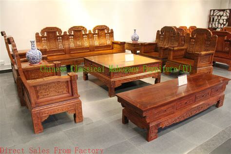 Chinese Style Sofa Wood Sofa Chinese Classical Mahogany Furniture
