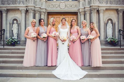 19 Pink Wedding Dresses Bridesmaids Allope Recipes