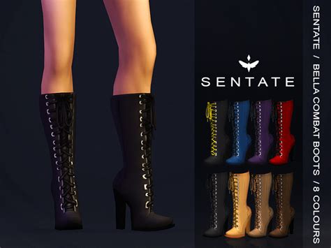 The Sims Resource Bella Combat Boots