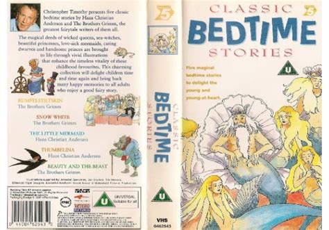 Classic Bedtime Stories 1997 On Channel 5 United Kingdom Vhs Videotape