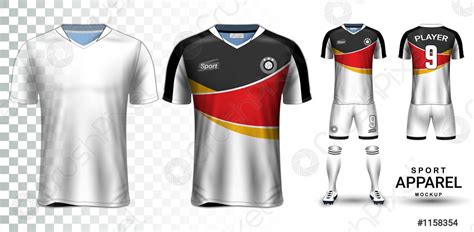 Download Soccer Jersey And Football Kit Presentation Mockup ...