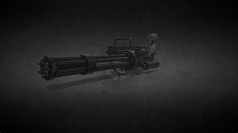 Minigun 134 Download Free 3d Model By Spiritseth 4644c20 Sketchfab