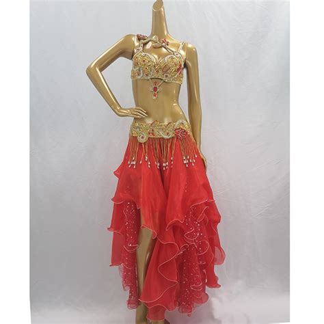 Top Quality New Women Belly Dance Costume Set Showgirl Stage Performance Belly Dancing Clothes