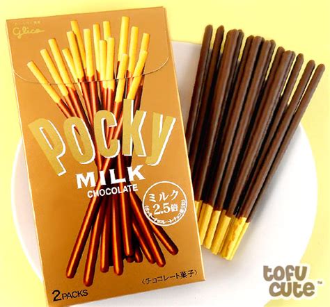 Buy Japanese Pocky Extra Milk Chocolate Biscuit Sticks At Tofu Cute