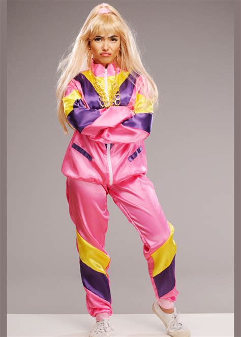 Adult Vicky Pollard Style Pink Tracksuit Costume