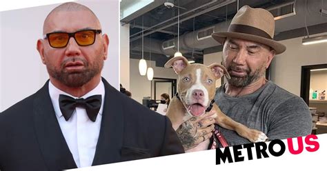 Dave Bautista Adopts Abused Dog After Offering 5k Reward For Justice