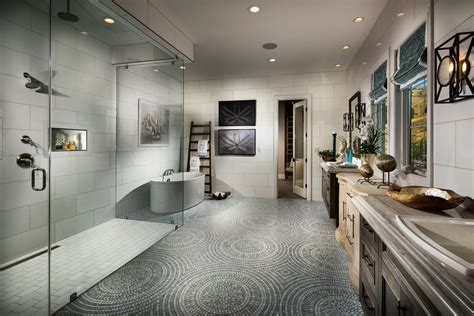 In particular, the most popular dimension of a small master bathroom is 5′ x 8′. Toll Brothers Bathroom Photos - Bathroom Design Ideas