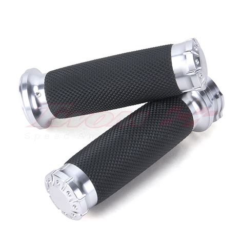 Grips remain at a constant temperature regardless of changes in outside temperature. Chrome 1" Motorcycle Handle Bar Hand Grips For Harley ...