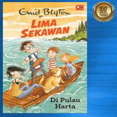 Jual Misteri Buku Novel Lima Sekawan Di Pulau Harta Shopee Indonesia