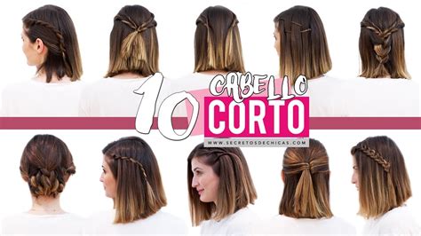 10 Peinados Fáciles Para Cabello Corto O Media Melena Patry Jordan