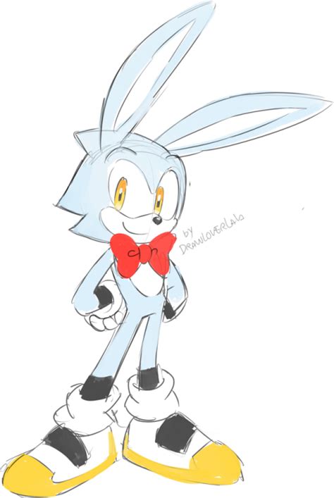 Feels The Rabbit By Drawloverlala Sonic Sonic Fan Art Furry Art